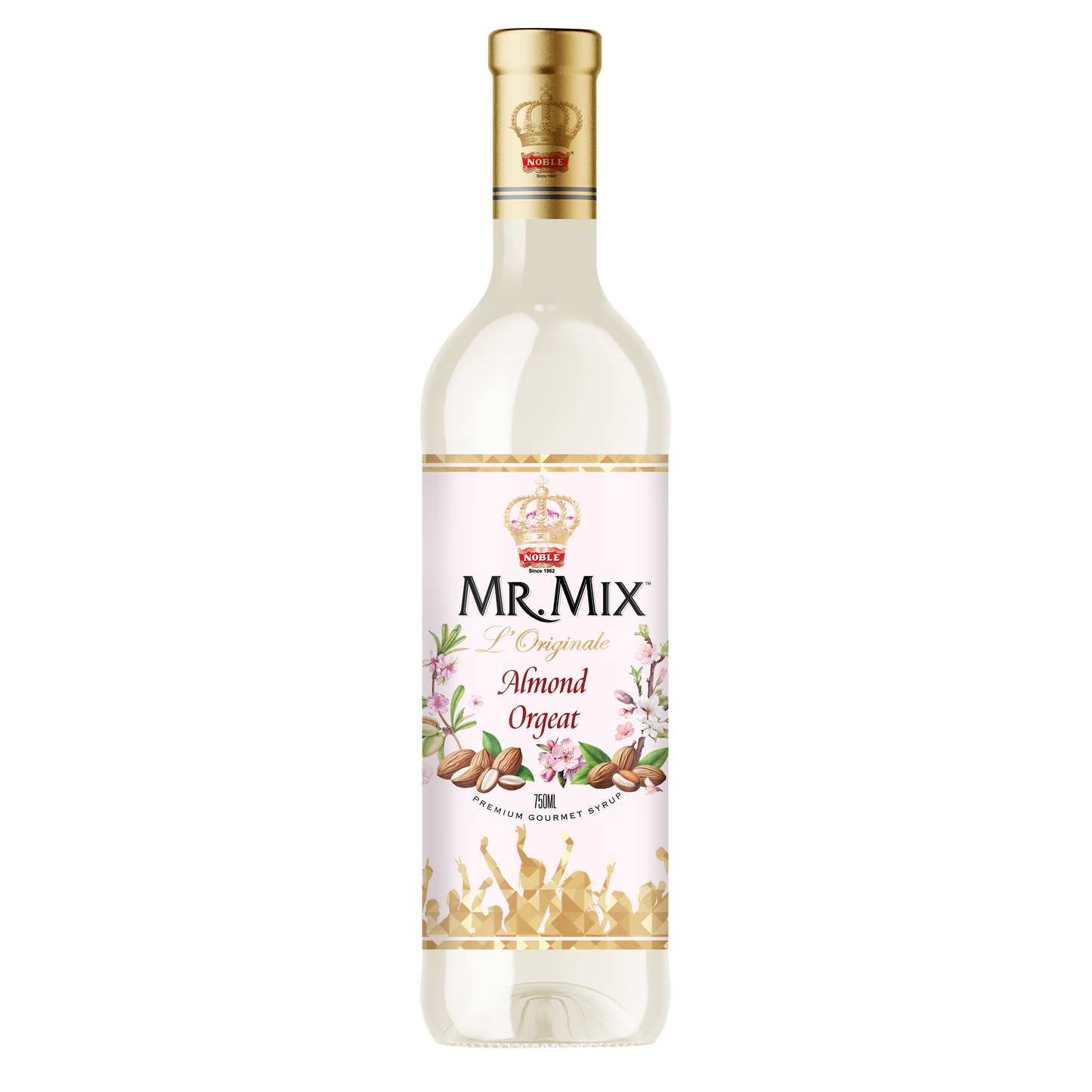 Mr. Mix Premium Gourmet Syrups Almond