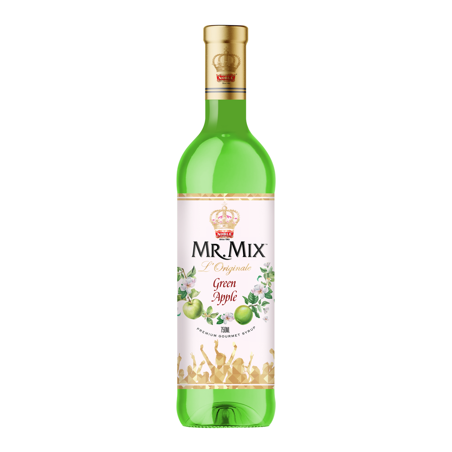 Mr. Mix Premium Gourmet Syrups Green Apple