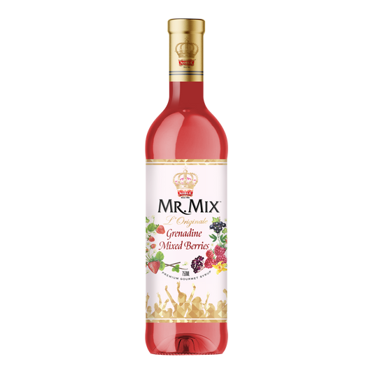 Mr. Mix Premium Gourmet Syrups Grenadine Mixed Berries